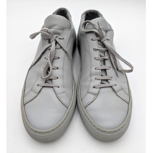 Common Projects Original Achilles Sneaker Shoes Men's Grey Size US12 EU45 - Picture 10 of 15